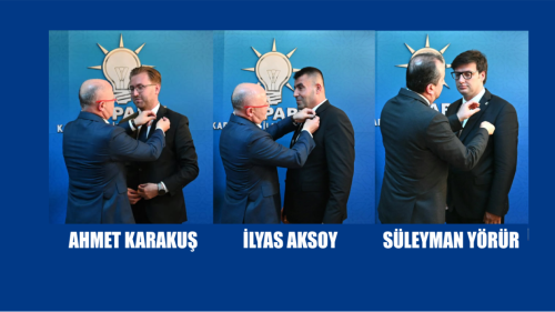 3 Meclis Üyesi Ak Parti'ye Katıldı